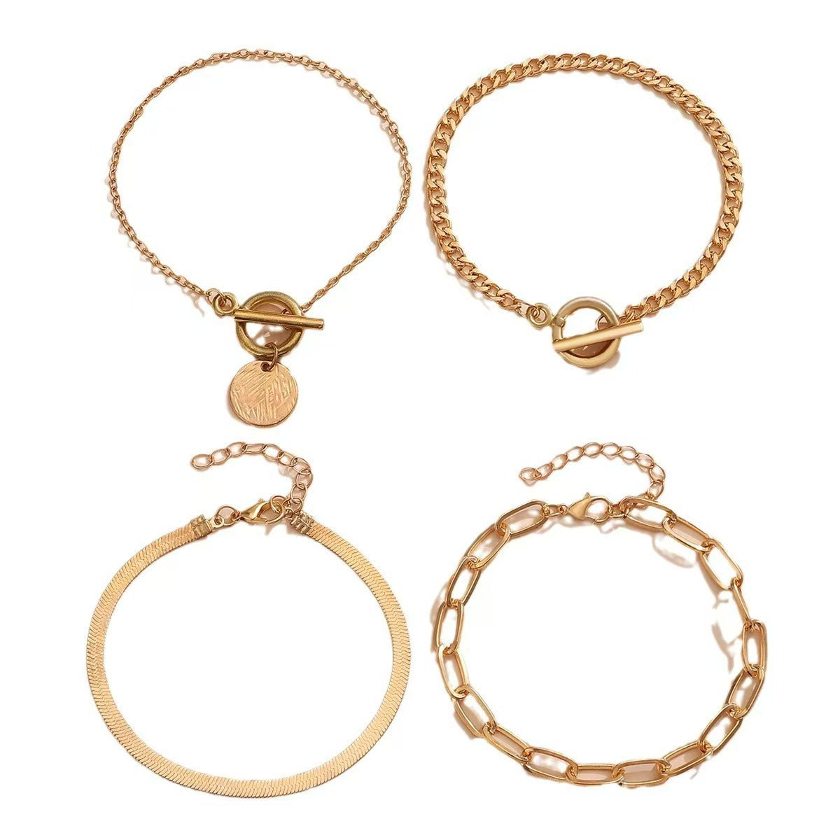 Hip-hop Snakebone Chain Trendy Jewelry Set