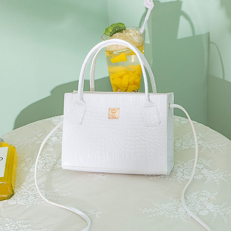 Fashion Small Square Bag Single Shoulder Diagonal Portable Lady Bag