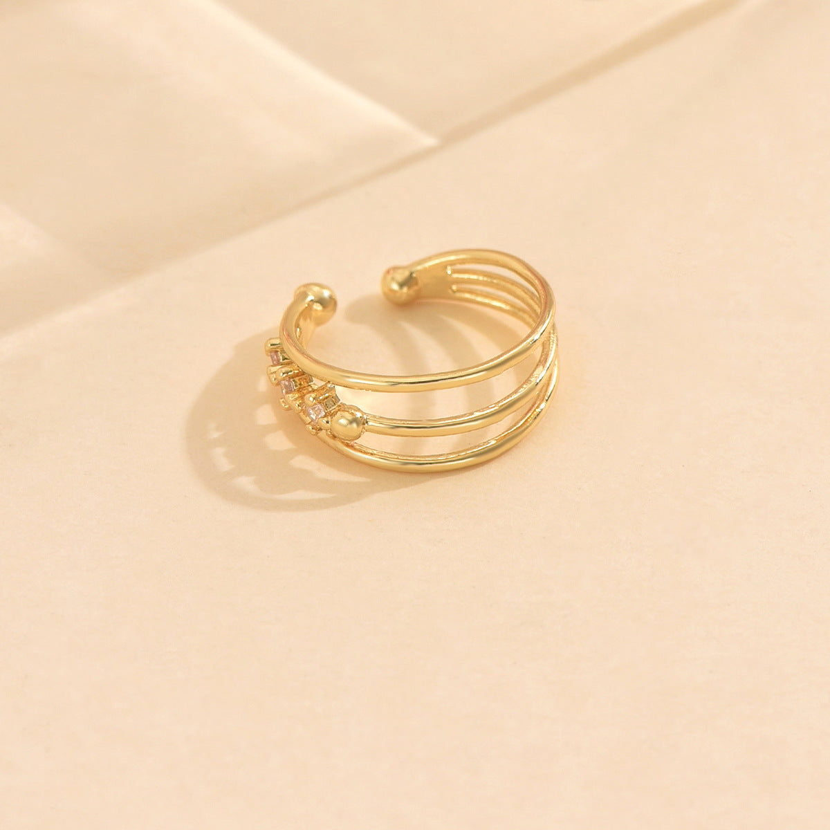 Butterfly Tassel Zircon Ear Bone Clip For Non-pierced Ears